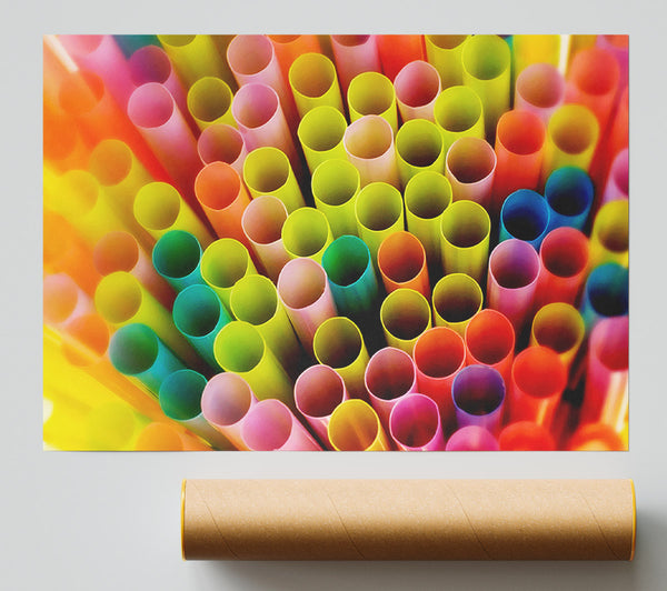 Colourful Straws