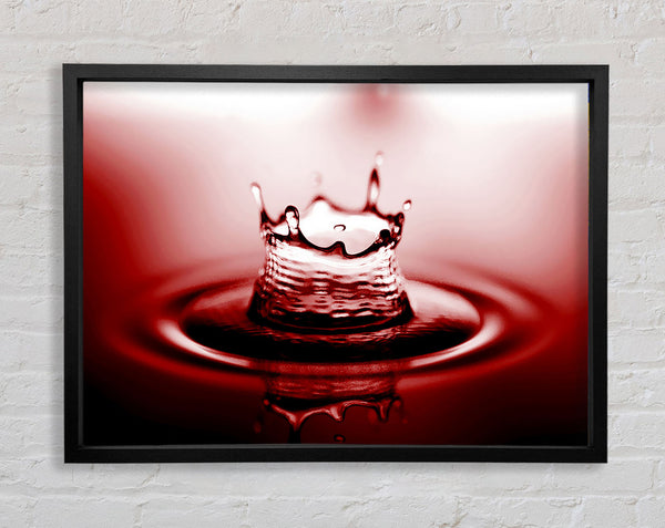 Red Water Droplet