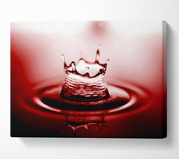 Red Water Droplet