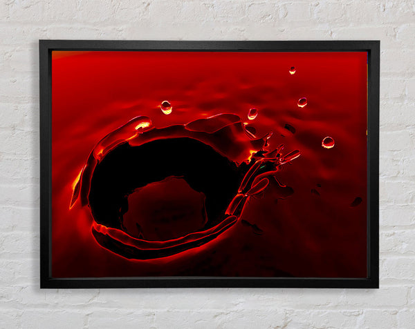 Red Water Splash