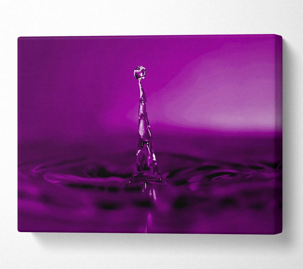 Water Drop Attention Purple