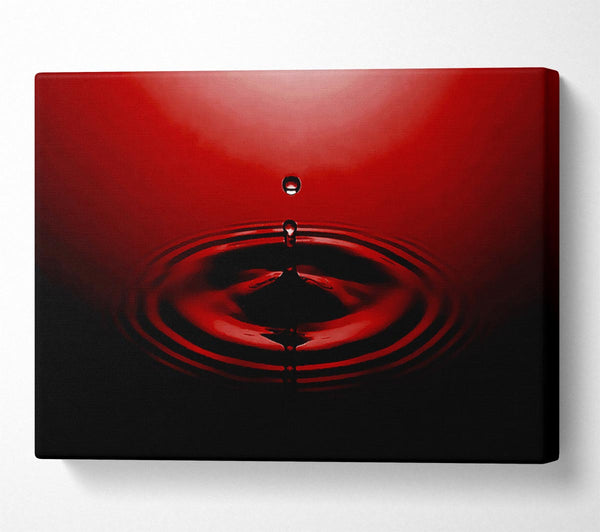 Water Droplet Red