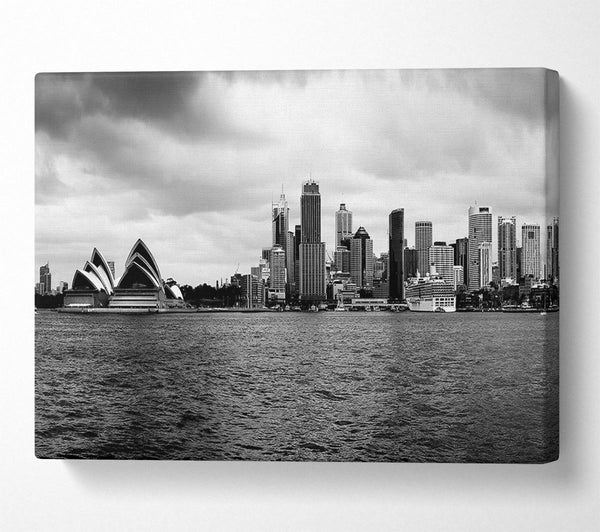 Australia Sydney River View B n W