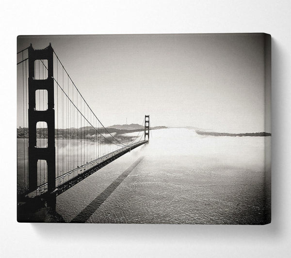 Golden Gate Bridge Black And White