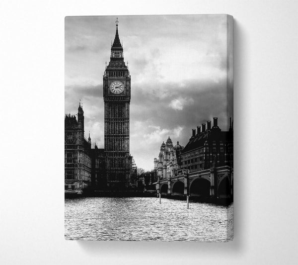 London Big Ben B n W