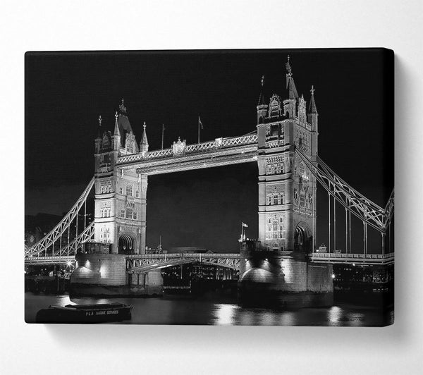 London Bridge Retro B n W