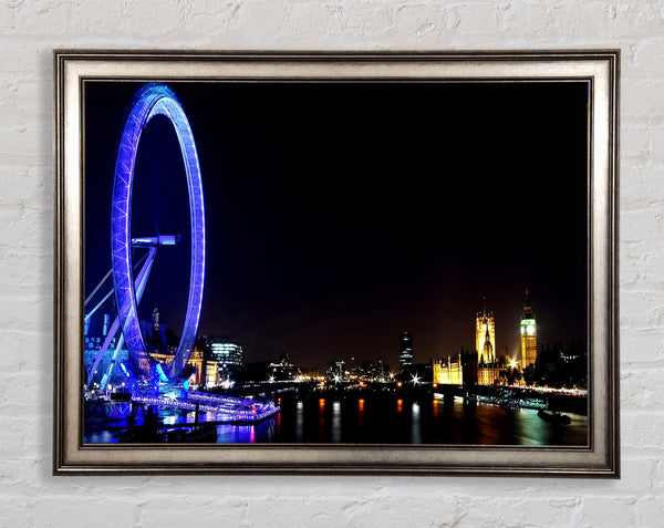 London Eye Blue Uk