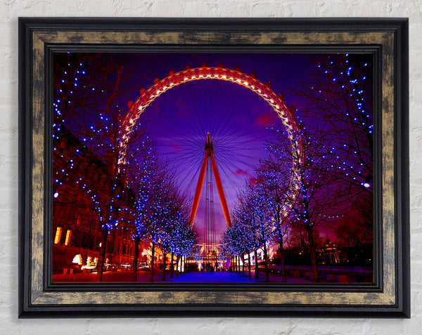 London Eye Night Lights