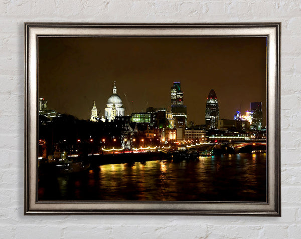 London St Pauls At Night