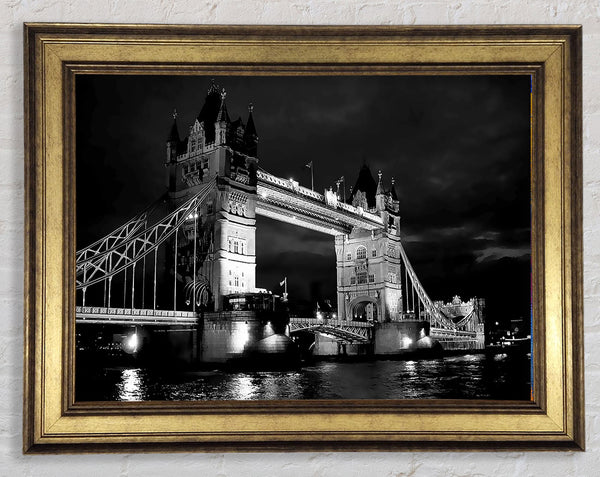 London Tower Bridge B n W