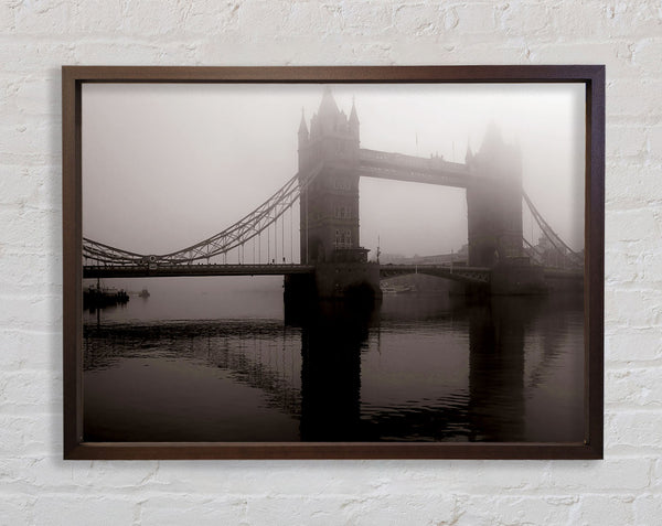 London Tower Bridge Mist