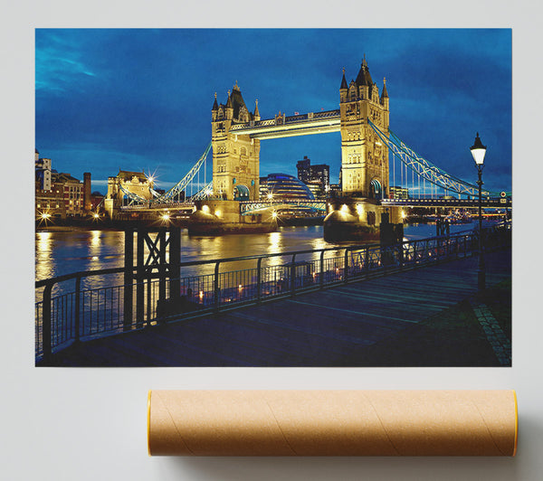 London Tower Bridge Nightlight