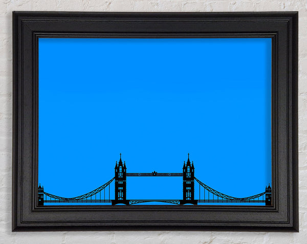 London Tower Bridge Silhouette