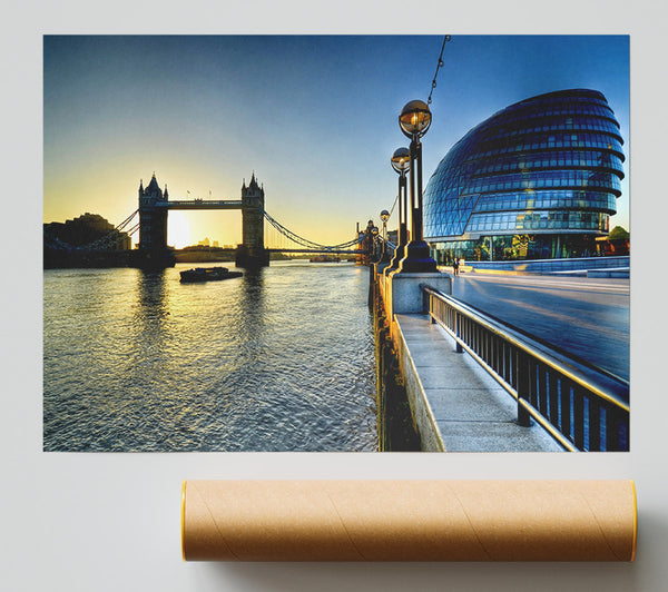 London Tower Bridge Sunset