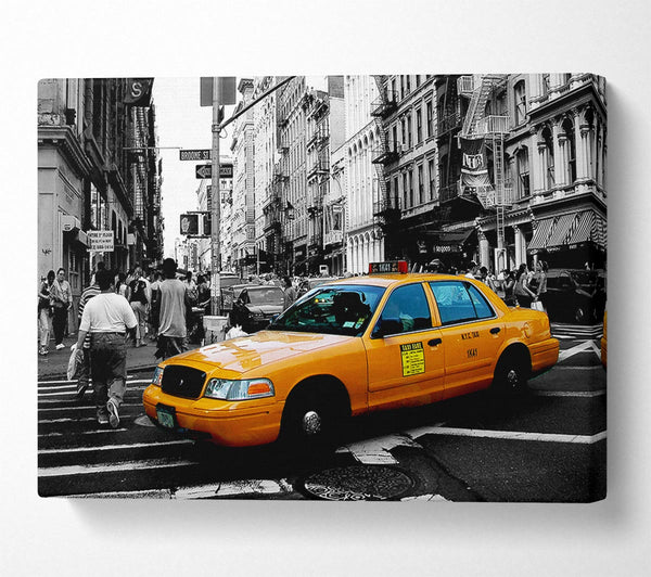 New York City Yellow Cab Crossing