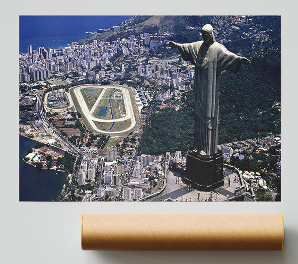 Statue Of Christ The Redeemer Rio De Janeiro Brazil