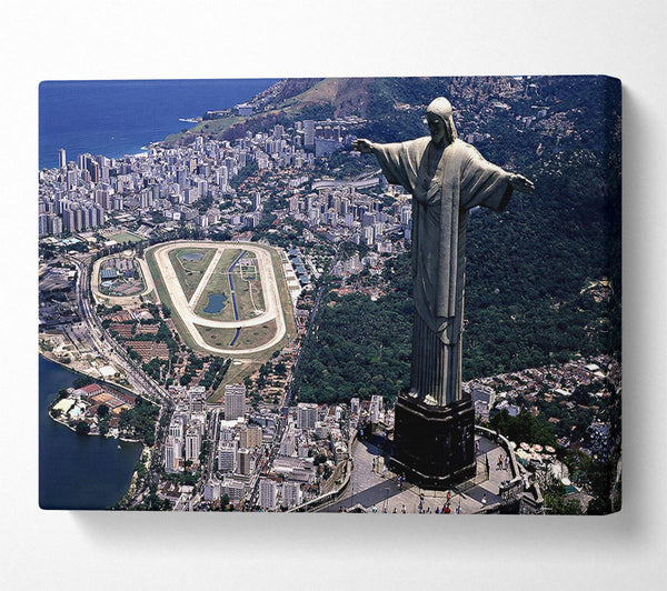 Statue Of Christ The Redeemer Rio De Janeiro Brazil