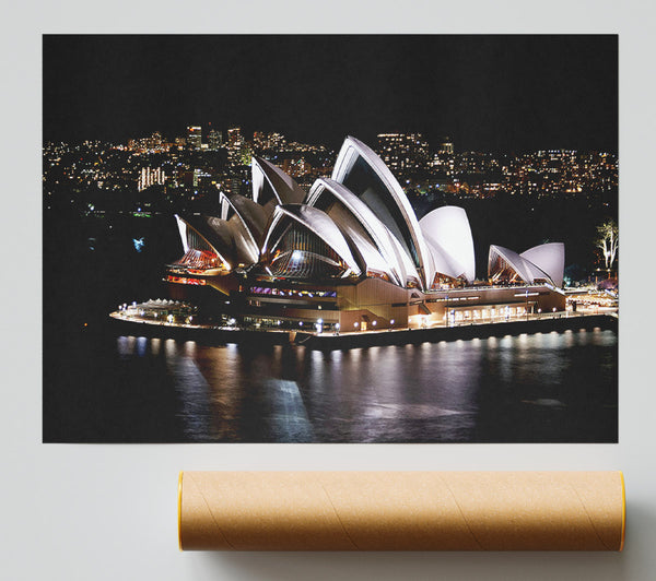 Sydney Opera House Night View