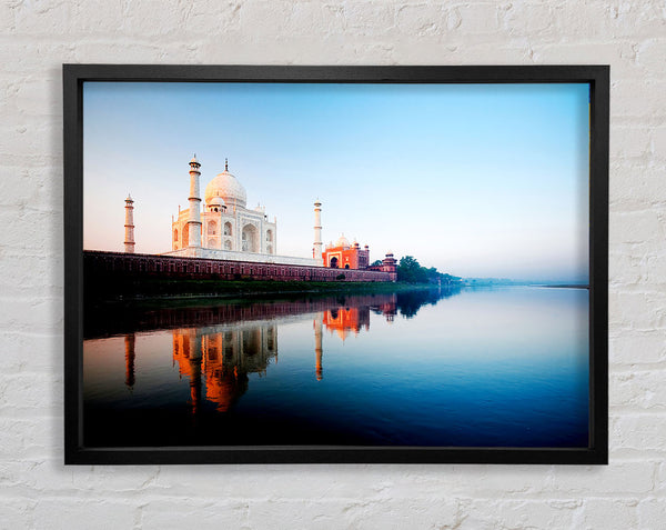 Taj Mahal Water Reflections