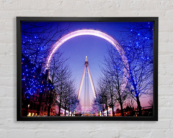 The London Eye At Dusk