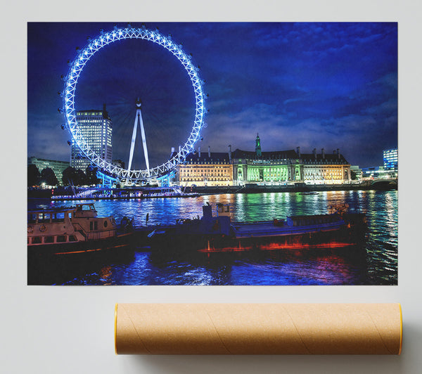 The London Eye At Night