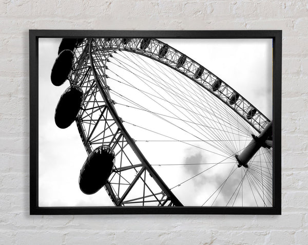 The London Eye Black And White