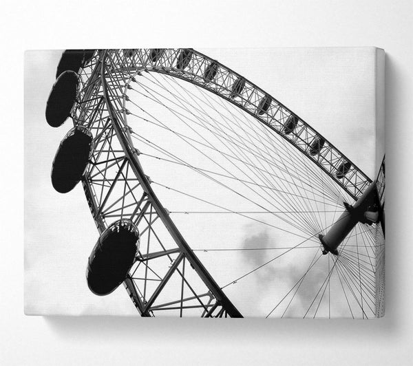 The London Eye Black And White