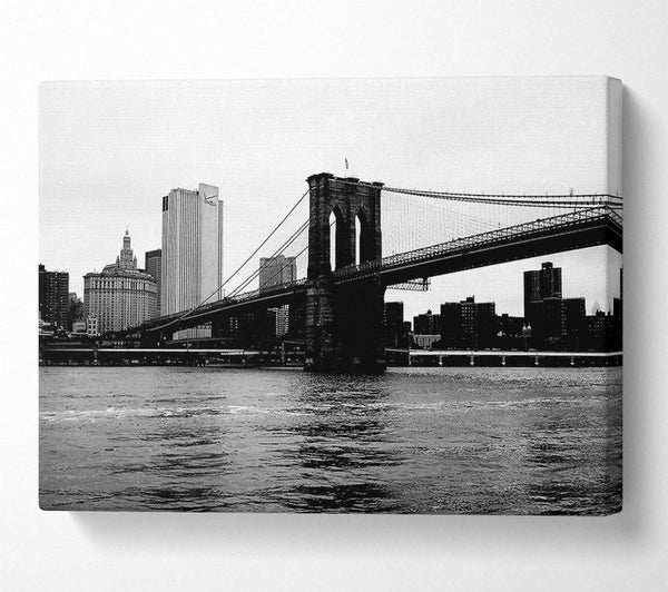 The View Of New York Under Brooklyn Bridge