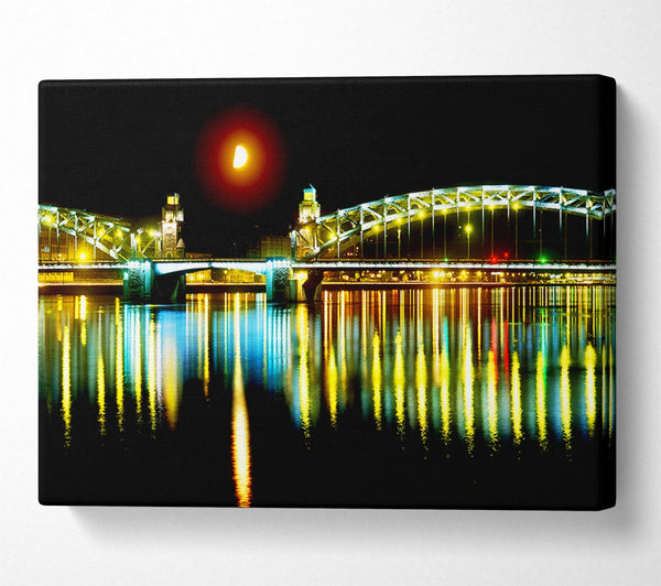 Twin Bridge Moonlight