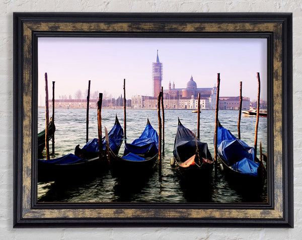 Venice Gondola Line-Up