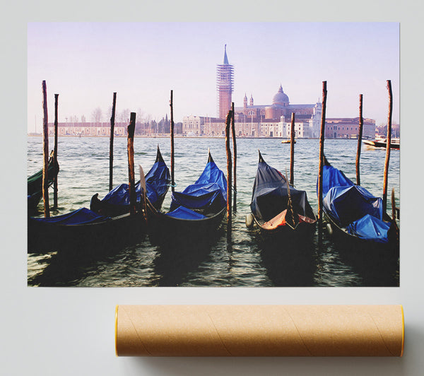 Venice Gondola Line-Up