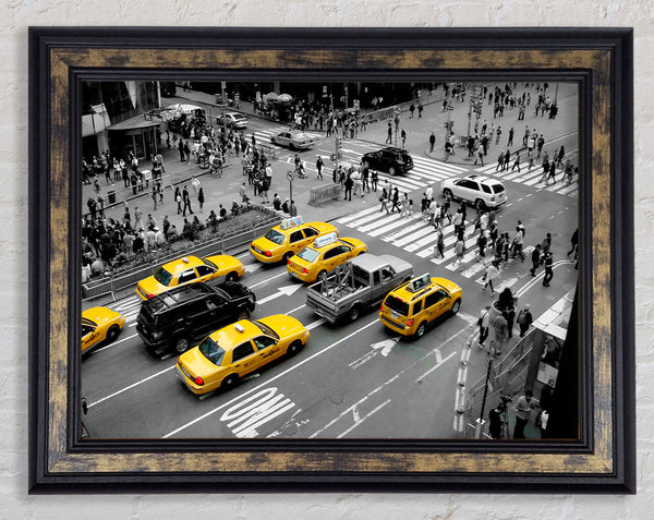 Yellow Cabs New York City