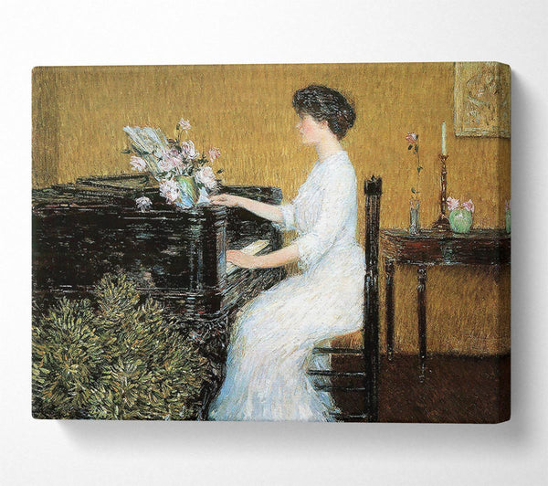 Hassam At The Piano