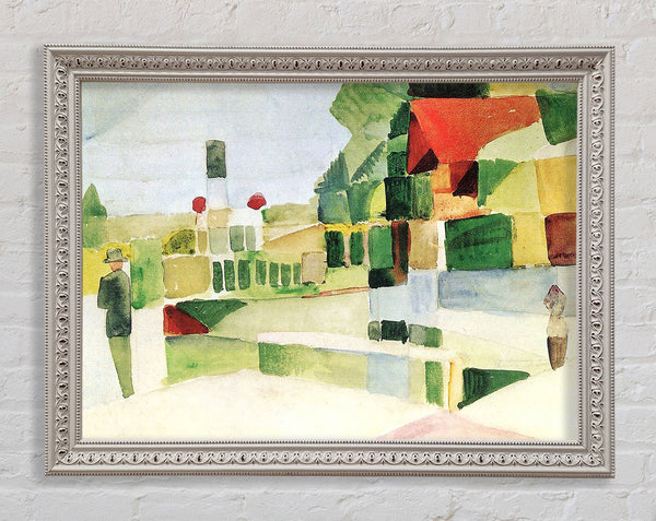 August Macke At The Ships