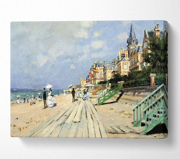 Monet Beach At Trouville