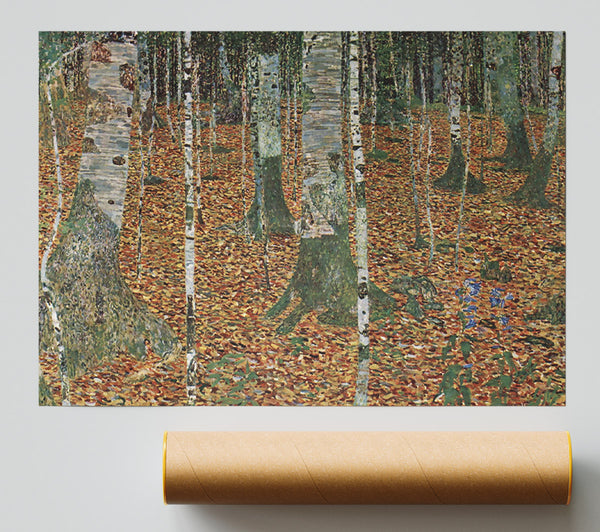 Klimt Birch Forest