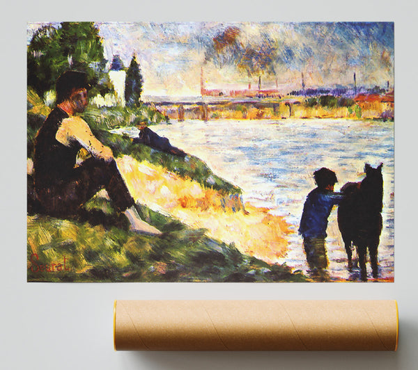 Seurat Boy With Horse