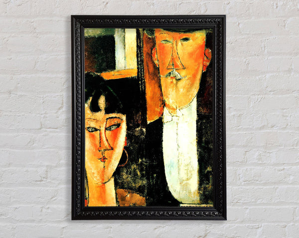 Modigliani Bride And Groom