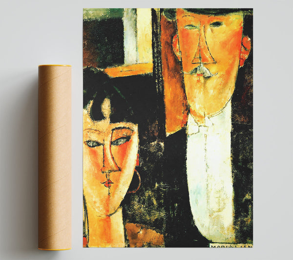 Modigliani Bride And Groom