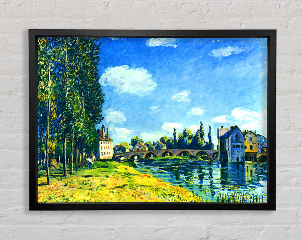 Sisley Bridge Of Moret In Summer