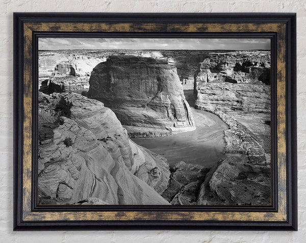 Ansel Adams Canyon De Chelly Arizona B n W