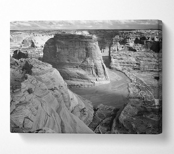 Ansel Adams Canyon De Chelly Arizona B n W