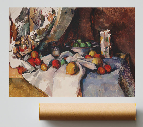 Cezanne Still Life With Apples