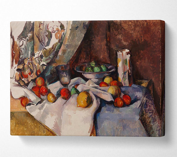 Cezanne Still Life With Apples