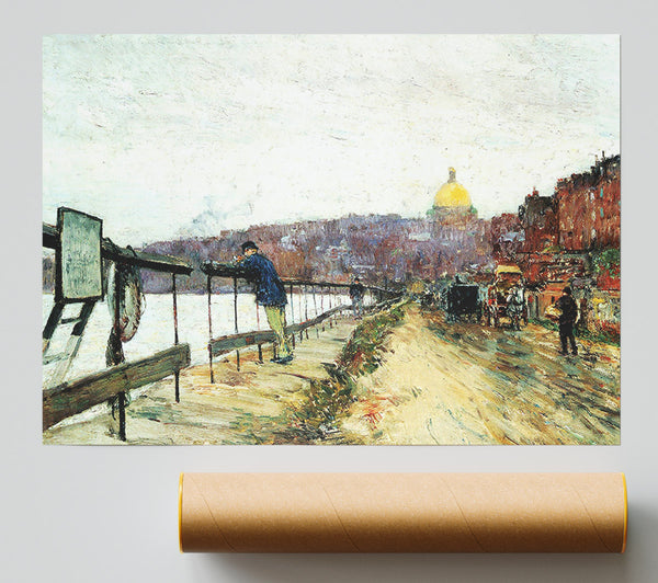 Hassam Charles River Und Beacon Hill