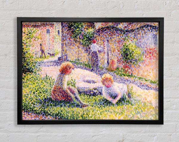 Pissarro Children On A Farm