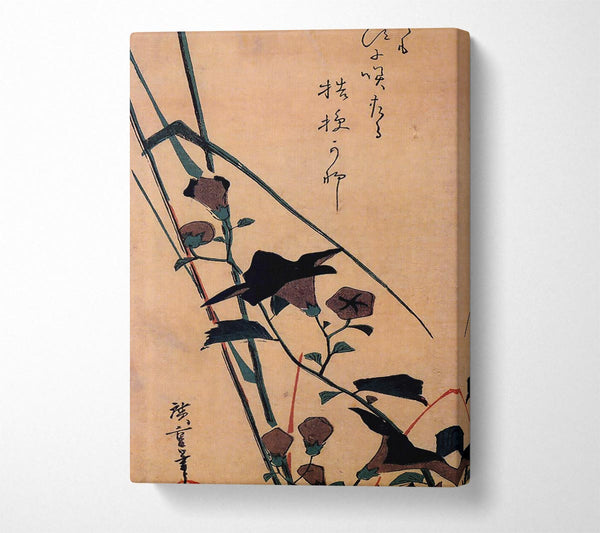 Hiroshige Chinese Bell Flower And Reed