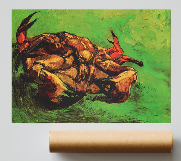 Van Gogh Crab On Its Back