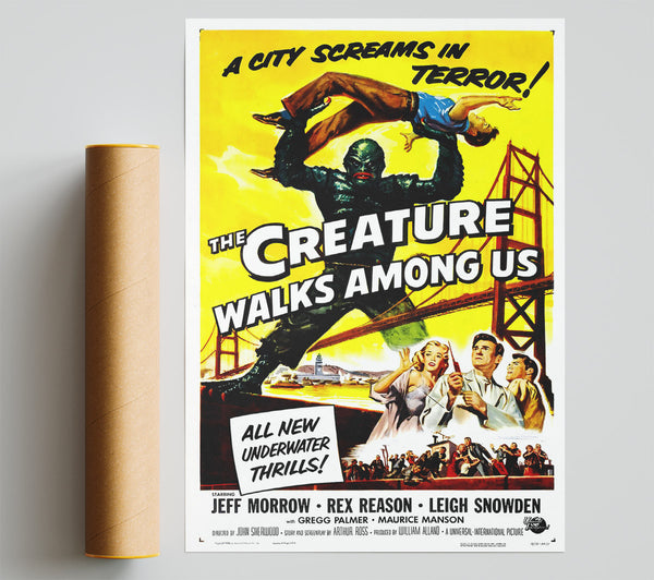 Creature Walks Among Us Poster 1