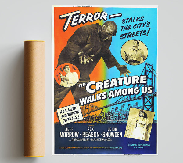 Creature Walks Among Us Poster 2